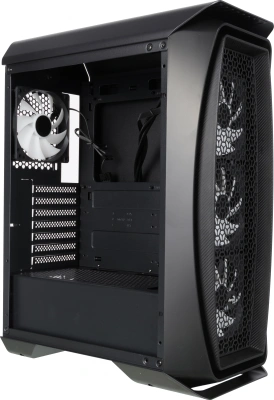 Корпус Aerocool Aero One Frost-G-BK-v1 черный без БП ATX 4x120mm 2x140mm 2xUSB3.0 audio bott PSU