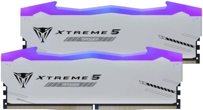 Память DDR5 2x24GB 6400MHz Patriot PVXR548G64C32KM Viper Xtreme 5 RGB RTL Gaming PC5-51200 CL32 DIMM UDIMM 288-pin 1.4В с радиатором Ret