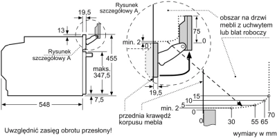 Духовой шкаф Электрический Bosch CSG7364B1 черный