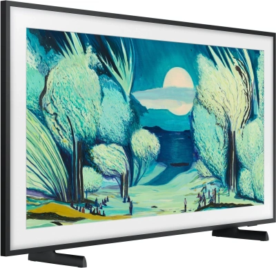 Телевизор QLED Samsung 43" QE43LS03FAUXRU The Frame черный 4K Ultra HD 60Hz DVB-T2 DVB-C DVB-S2 USB WiFi Smart TV