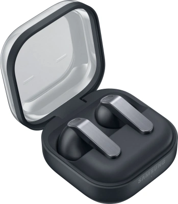 Гарнитура внутриканальные Samsung Galaxy Buds 4 черный беспроводные bluetooth в ушной раковине (SM-R540NZKACIS)