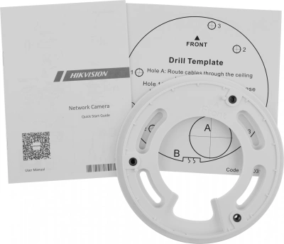 Камера видеонаблюдения IP Hikvision DS-2CD2543G2-IS(2.8mm) 2.8-2.8мм корп.:белый