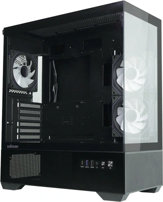 Корпус Zalman Chronix V2 черный без БП ATX 6x120mm 2x140mm 1xUSB2.0 1xUSB3.0 audio bott PSU