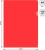 Папка-уголок Бюрократ -EE310/1RED A4 пластик 0.15мм красный