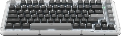 Клавиатура Logitech K75M механическая графитовый USB беспроводная BT/Radio Multimedia LED (подставка для запястий) (920-013299)