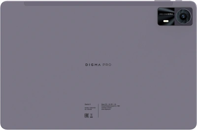 Планшет Digma Pro Zenith II T620 (1.8) 8C RAM8Gb ROM256Gb 11" IPS 1920x1200 4G Android 15 графит 13Mpix 5Mpix BT WiFi microSD 1Tb 8000mAh 298hrs