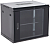 Шкаф коммутационный Rexant (04-1266-112) настенный 12U 600x600мм пер.дв.стекл металл 2 бок.пан. направл.под винты 60кг черный 19кг 230град. 635мм IP20 сталь