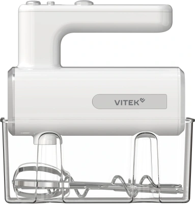 Миксер ручной Vitek VT-HM5005 800Вт белый/серебристый