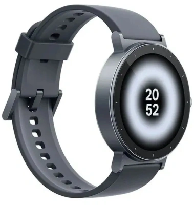 Смарт-часы Realme Watch S5 44мм 1.43" AMOLED корп.серый рем.серый (6941764490468)