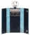 Ключница Piquadro Blue Square PC1397B2/BLU2 синий натур.кожа