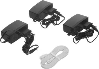 Бесшовный Mesh роутер TP-Link Deco M4 (DECO M4(3-PACK)) AC1200 10/100/1000BASE-TX белый (упак.:3шт)