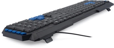 Клавиатура Оклик 750G FROST WAR черный/черный USB Multimedia for gamer (337452) кабель 1.8м