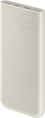 Мобильный аккумулятор Samsung EB-P3401 10000mAh PD3.0 25W 4.8A 2xUSB-C бежевый (EB-P3401XURGRU)