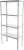 Стеллаж Практик MS Standart 160KD/70x30/4 пол.:4 разборная 1600x700x300мм серый (S24099023402) Стеллаж Практик MS Standart 160KD/70x30/4 пол.:4 разборная 1600x700x300мм серый (S24099023402)