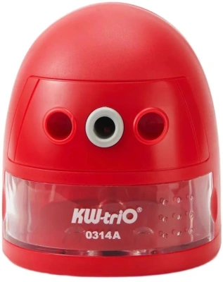 Точилка для карандашей механическая Kw-Trio 314A Робот 314A 1 отверстие пластик ассорти