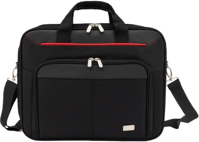 Сумка для ноутбука 15.6" Digma HC-212 черный/красный полиэстер (HC212BKR)