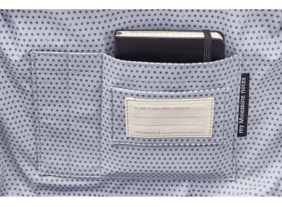 РюкзакДА Moleskine CLASSIC ROLLTOP (ET86RBKBK) 40x32x12см эко-кожа черный