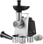Мясорубка Moulinex ME108832 1400Вт черный/серебристый