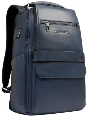 Рюкзак мужской Piquadro Solm CA7022S141/AV серо-голубой натур.кожа