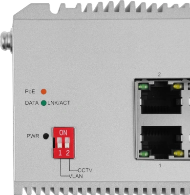 Коммутатор Origo OI2210P/185W OI2210P/185W/A1A 8x1Гбит/с 2SFP 8PoE 185W неуправляемый