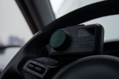 Видеорегистратор с радар-детектором TrendVision Hybrid Signature Real 4K черный 2160p 170гр. GPS NT96670