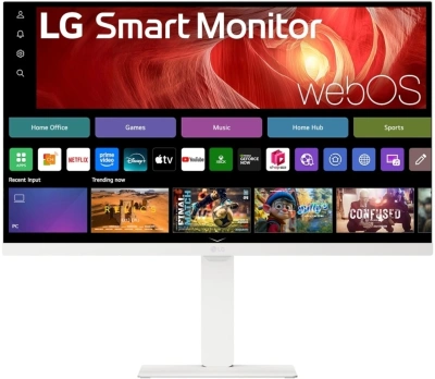 Монитор LG 31.5" 32U850SA-W белый IPS LED 16:9 HDMI M/M Cam матовая HAS 1000:1 400cd 178гр/178гр 3840x2160 60Hz 4K USB 7.7кг