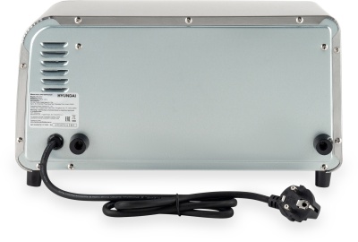 Мини-печь Hyundai MIO-HY071 9л. 800Вт серебристый/черный