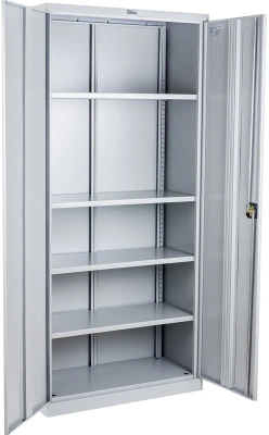 Шкаф для документов Практик CB 12 прямой 850x400x1860мм серый (S20499011202)
