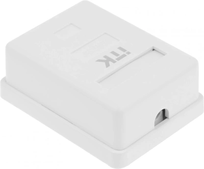 Розетка ITK CS2-1C5EU-12 настен. RJ45 1 кат.5E UTP бел.