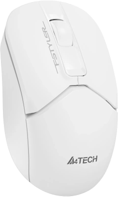 Мышь A4Tech Fstyler FG12S белый оптическая 1200dpi silent беспров. USB 3but