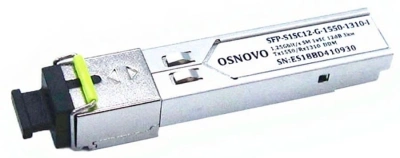Модуль Osnovo SFP-S1SC12-G-1550-1310-I