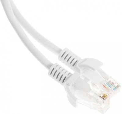 Патч-корд Premier 5-970 UTP 4 пары cat.5E solid CCA molded 1.5м белый RJ-45 (m)-RJ-45 (m) (5-970W 1.5)