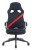 Кресло игровое Zombie Driver черный/красный экокожа с подголов. крестов. пластик