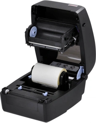 Термопринтер Mertech TLP4H (1026) 300dpi 101мм/с/USB/RS232/Eth для печ.этик. черный