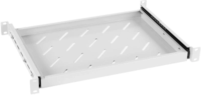 Полка выдвижная для шкафов Cabeus JE05-600 1U нагр.:20кг. 19" 300мм серый