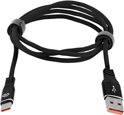 Кабель Digma DG-USBA-С-2M-27W USB (m)-USB Type-C (m) 2м черный