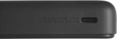 Мобильный аккумулятор Xiaomi Magnetic BHR08P9GL 10000mAh QC3.0/PD3.0 33W 3A USB-C беспров.зар. серый