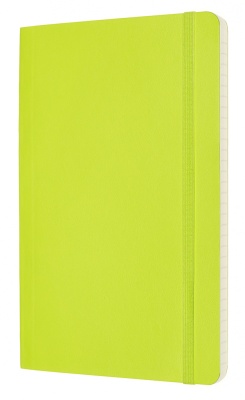 Блокнот Moleskine CLASSIC SOFT QP616C2 Large 130х210мм 192стр. линейка мягкая обложка лайм