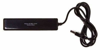 Разветвитель USB 2.0 Buro BU-HUB7-1.0-U2.0 7порт. черный