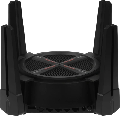 Роутер беспроводной Netis NX62 AX6000 10/100/1000/2500BASE-TX/4G ready черный