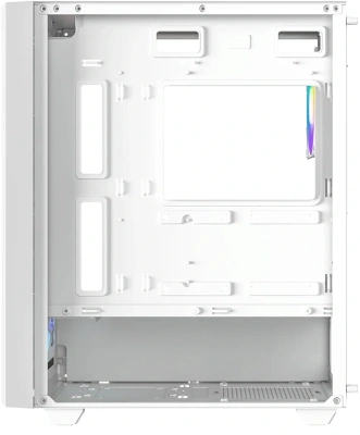Корпус ID-Cooling Ware 300 белый без БП mATX 6x120mm 2xUSB2.0 1xUSB3.0 audio bott PSU