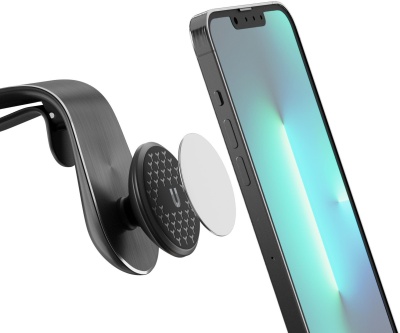 Держатель Uzay магнитный черный для смартфонов (UZ-MM-360-BK)