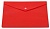 Конверт на кнопке Бюрократ -PK804A5NRED A5 непрозрачный пластик 0.18мм красный