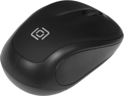 Мышь Оклик 665MW черный оптическая 1600dpi беспров. USB для ноутбука 3but (1025130)