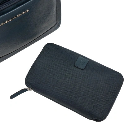 Рюкзак мужской Piquadro Tebe CA7158W144/BLU синий натур.кожа
