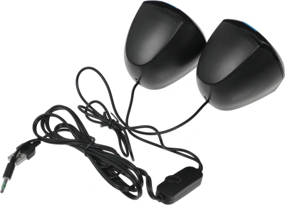 Колонки Sven 150 2.0 черный/синий 5Вт