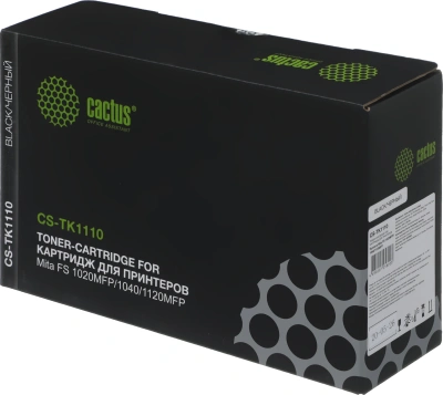 Картридж лазерный Cactus CS-TK1110 TK-1110 черный (2500стр.) для Kyocera FS 1020MFP/1040/1120MFP
