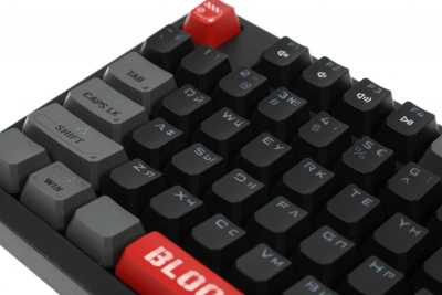 Клавиатура A4Tech S98 механическая красный/красный USB for gamer LED (S98 RED) кабель 1.8м