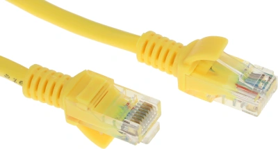 Патч-корд Exegate UTP-RJ45-RJ45-5e-0,3M-YL 1Гбит/с UTP 4 пары cat.5E CCA 0.3м желтый RJ-45 (m)-RJ-45 (m) (EX258664RUS)