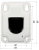 Кронштейн Dahua DH-PFB121W